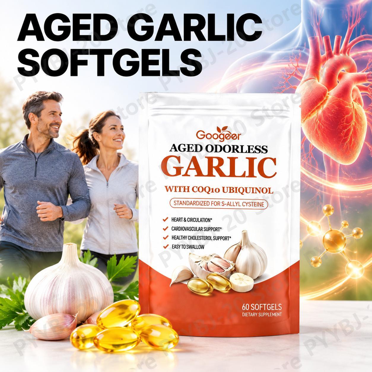 Coq10 Ubiquinol Softgel - Googeer, geurloze, zachte capsules met geurde