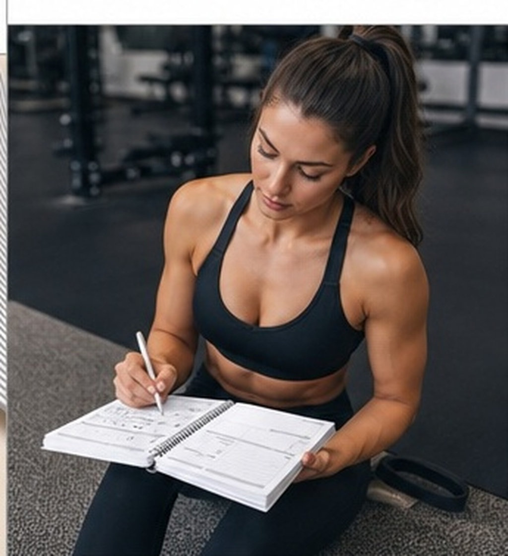 Nutrition Of Fitness - Fitness Planner Journal 11,7x8,5 Trainingsdagboek Gym